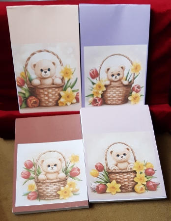 Easter Basket Teddy by Anne Jackson