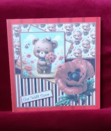 poppy bear by Anne Jackson