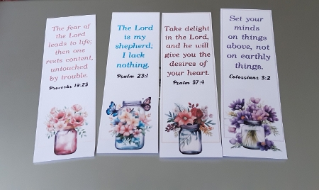 Contentment Bookmarks 2 by Anne Jackson
