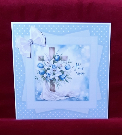 He Is Risen - 6x6  by Anne Jackson