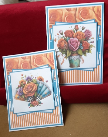 Roses In Bloom Mini Kit 5x7 (3) Plus Bonus by Anne Jackson