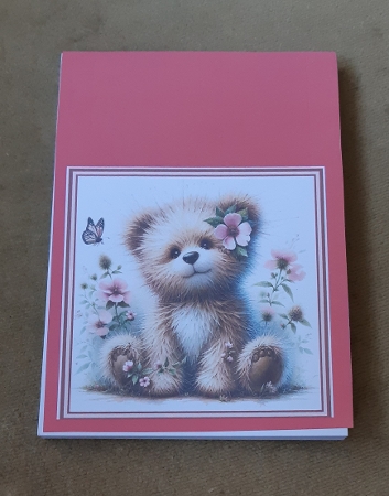 Minikit Joyful Scruffy Bear by Anne Jackson