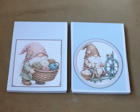 Crafty Cottage Gnome Fussy Cuts by Anne Jackson