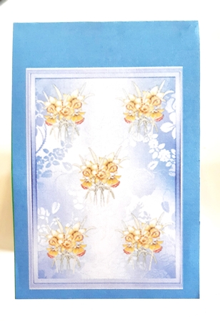 Daffodils Watercolour Background by Anne Jackson
