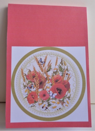 Poppies in a Cornfield by Anne Jackson