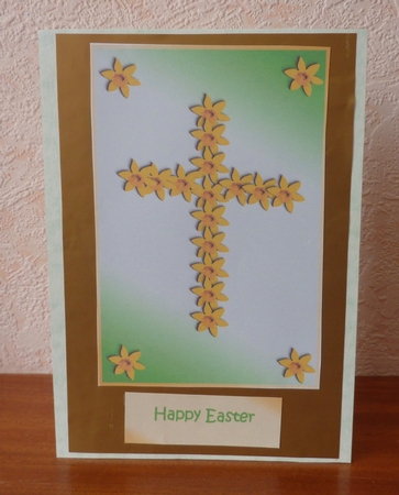 Daffodil Cross by Anne Jackson