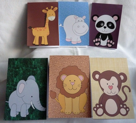 Cute Zoo Animals Clipart and Lineart by Anne Jackson
