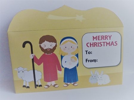 Nativity Money Wallet 3 by Anne Jackson