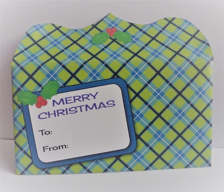 Christmas Tartan Money Wallet 5 by Anne Jackson