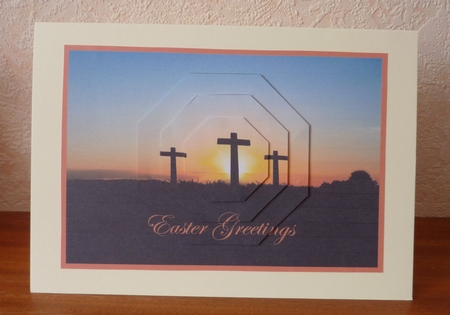 Easter Crosses Octagon Pyramid by Anne Jackson