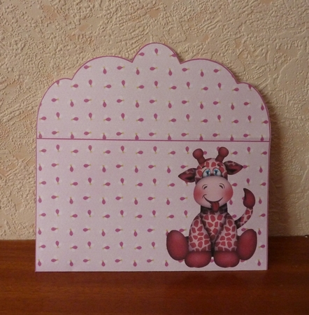 Giraffe Birthday Girl Money Wallet by Anne Jackson