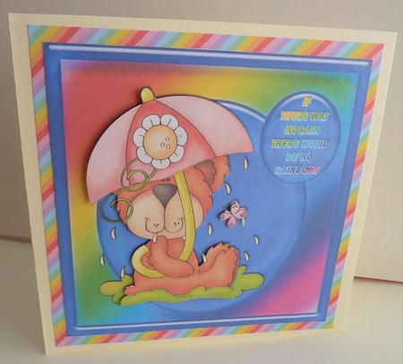 If There Was No Rain - Get Well or Thinking of You card by Anne Jackson