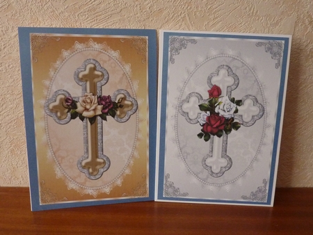 Floral Cross by Anne Jackson
