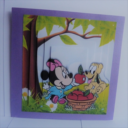 I will share my Apples with you! cute mouse & puppy pyramids by Anne Jackson