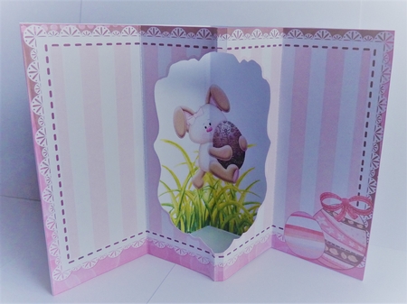949 Easter Bunny Pop Out Card   by Anne Jackson