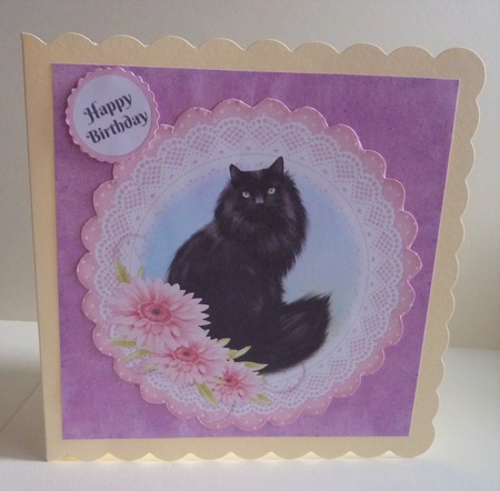 Cat Scolloped Topper 4 by Anne Jackson