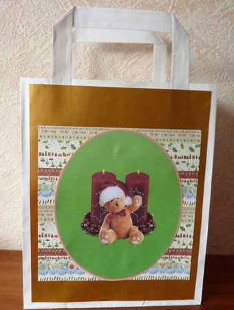 Xmas bears 2 by Anne Jackson
