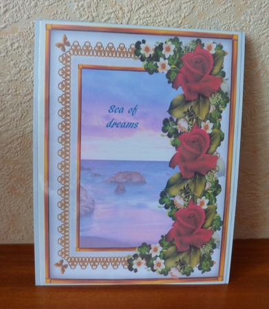 Lady Rose and the Sea of Dreams empty right insert by Anne Jackson