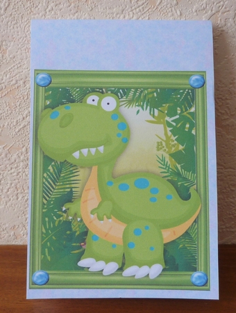 Funny Green Dinosaur by Anne Jackson