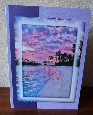 Pink and Purple Scenery Toppers and Tags 3 by Anne Jackson