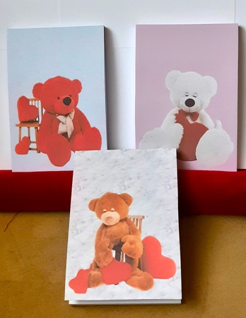 Valentines Bears by Anne Jackson