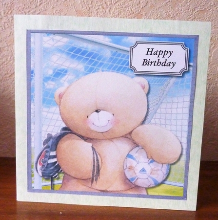 Forever friends footballer by Anne Jackson