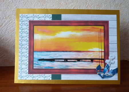Geography Bay Sunset by Anne Jackson