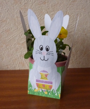 Easter Bunnies Box by Anne Jackson