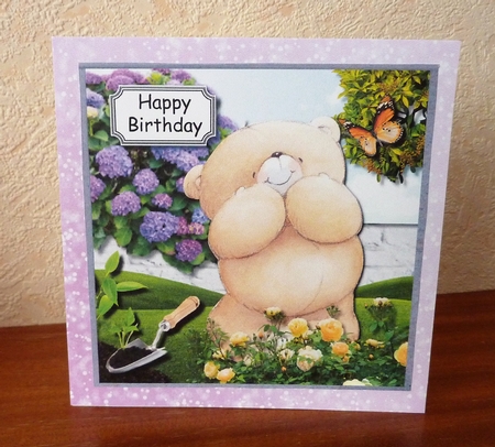 Forever friends bear gardening by Anne Jackson