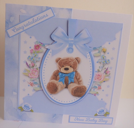 BABY BEAR - BLUE by Anne Jackson