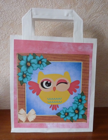 Funky Owls Quick card #11 by Anne Jackson