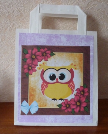 Funky Owls Quick card #14 by Anne Jackson