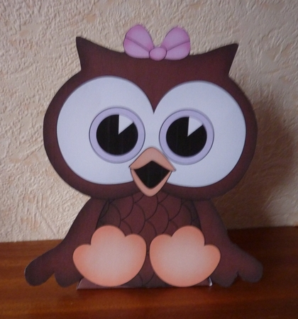 3D Cute Bird Treat Box Gift Set Mini Kit - Cute Little Olive Owl by Anne Jackson