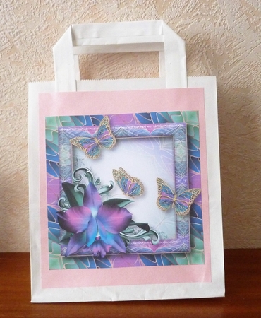 Art Nouveau Bright & Butterflies Bumper Kit 2 by Anne Jackson