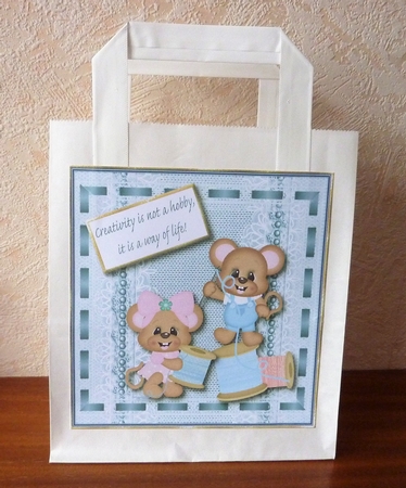 Creativity Card Topper 2 by Anne Jackson