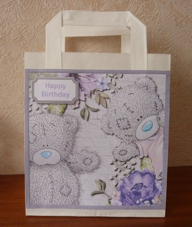 Tatty Teddy Birthday Flowers by Anne Jackson
