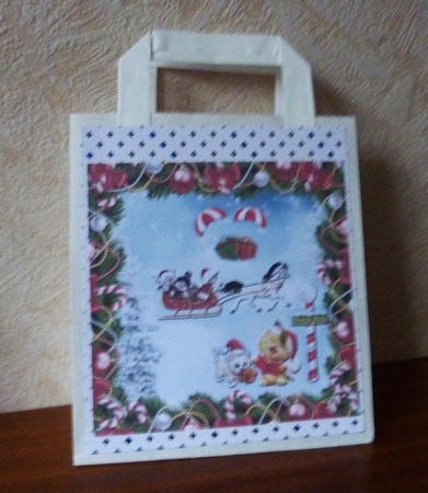 Santa Cats by Anne Jackson