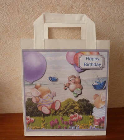 Woodland friends birthday or get well soon by Anne Jackson