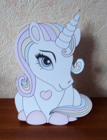 3D Cute Treat Box Gift Set Mini Kit - Cute Little Unicorn Magic by Anne Jackson
