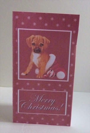 Cute puppy money wallet by Anne Jackson