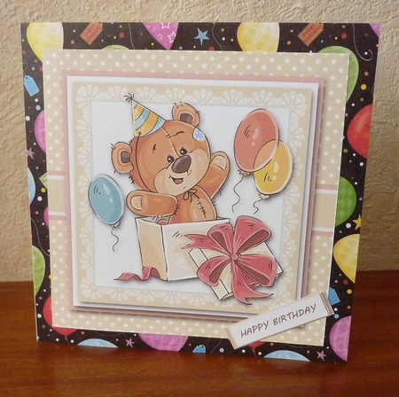 Teddy Toppers Valentine/Birthday Bumper Kit by Anne Jackson