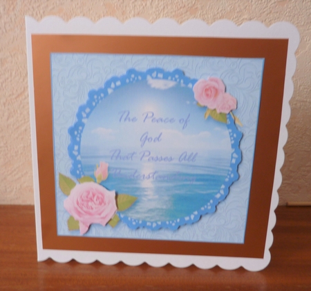 Peace card front by Anne Jackson