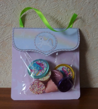 3D Gift Bag Mini Kit - My Cute Little Unicorn by Anne Jackson