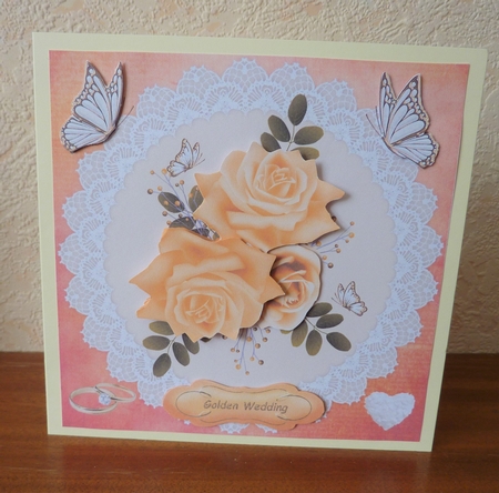 Orange Rose Anniversary by Anne Jackson