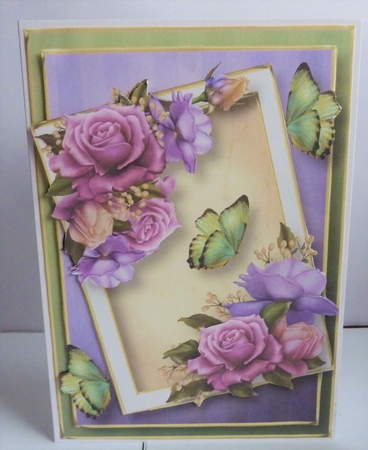 The Floral Angled Frame Bumper Kit 1 by Anne Jackson