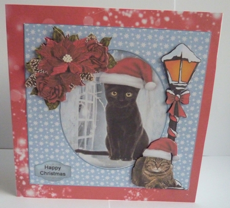 Have a purrfect christmas 3 by Anne Jackson