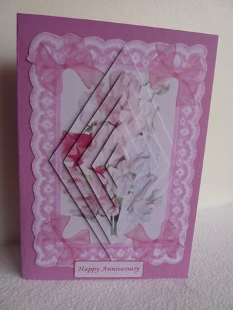 Sweet Pea Pyramage by Anne Jackson