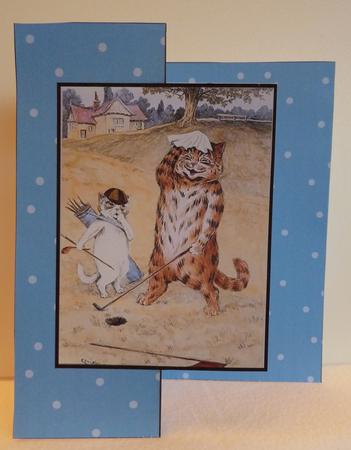 Golfing Cats by Anne Jackson