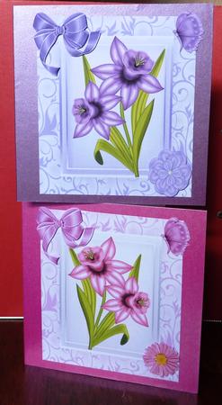 Daffodil Toppers with Butterflies by Anne Jackson
