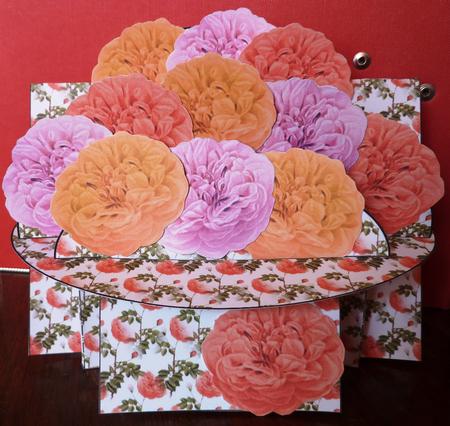 Peony 3D Shelf Card Kit by Anne Jackson